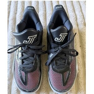Jordan Tatum 1 St. Louis Black White Red Basketball Shoes FQ8133-001 Size 5.5Y